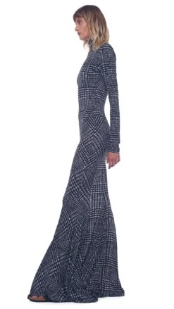 TURTLE FISHTAIL GOWN 20 TURTLE FISHTAIL GOWN -Norma Kamali 0031 7 14 20nk 04140