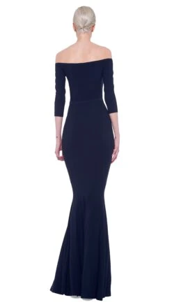 OFF SHOULDER FISHTAIL GOWN -Norma Kamali 1 23 19 nk 00450