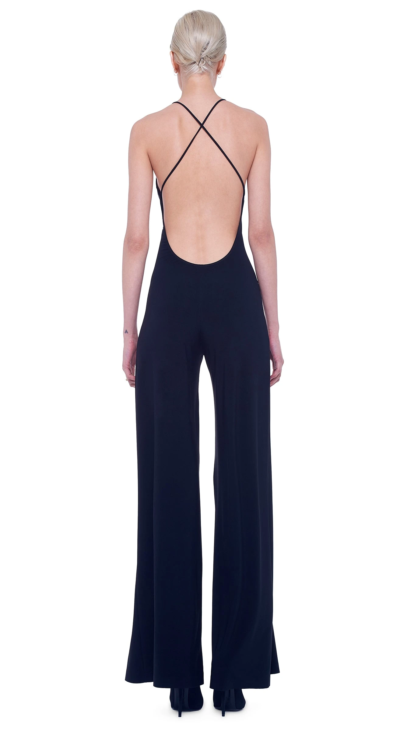 LOW BACK SLIP JUMPSUIT 3 LOW BACK SLIP JUMPSUIT - Image 3