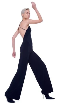 LOW BACK SLIP JUMPSUIT 10 LOW BACK SLIP JUMPSUIT -Norma Kamali 1 23 19 nk 00063