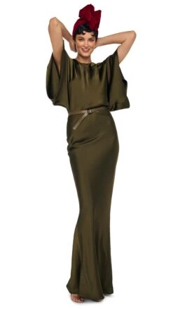 REVERSE OBIE GOWN -Norma Kamali 1 29 25f25nk00633