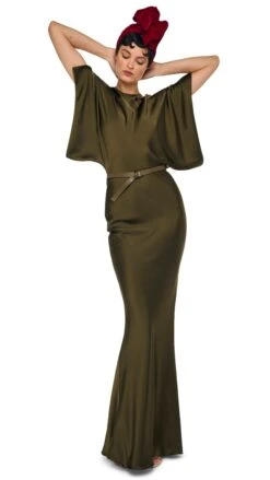 REVERSE OBIE GOWN -Norma Kamali 1 29 25f25nk00635