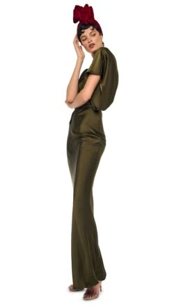 REVERSE OBIE GOWN -Norma Kamali 1 29 25f25nk00669