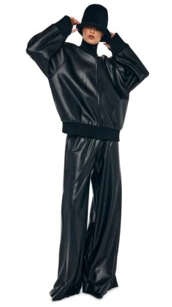 OS TURTLE BOMBER JACKET TO HIP -Norma Kamali 1 29 25f25nk00946 3fa1b59e ac03 4c97 8593 1bf1bca93ec2