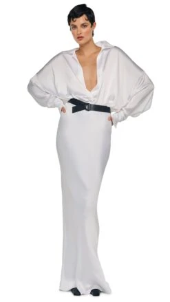 SUPER OS BF NK SHIRT GOWN 10 SUPER OS BF NK SHIRT GOWN -Norma Kamali 1 29 25f25nk02236