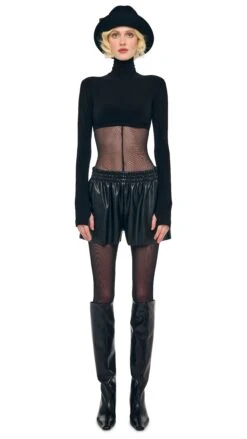 CROPPED TURTLE TOP 19 CROPPED TURTLE TOP -Norma Kamali 1 29 25f25nk03133 31a21f22 5fde 448e 8d74 19699f026ff4