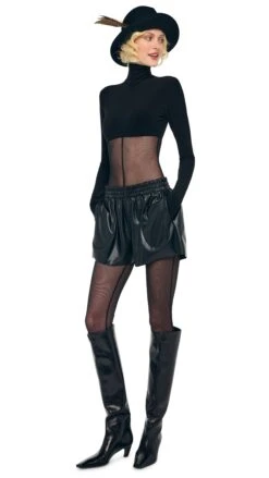 CROPPED TURTLE TOP 18 CROPPED TURTLE TOP -Norma Kamali 1 29 25f25nk03147 8bbf2437 7933 4bb0 be9d 0c39114bb204