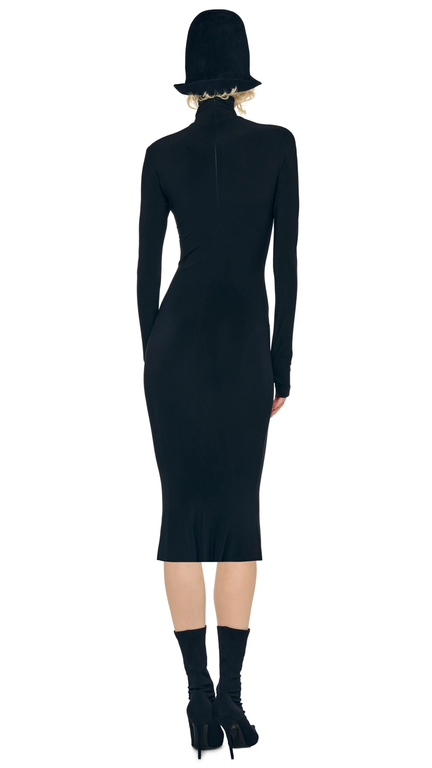 LONG SLEEVE TURTLENECK DRESS 3 LONG SLEEVE TURTLENECK DRESS - Image 3