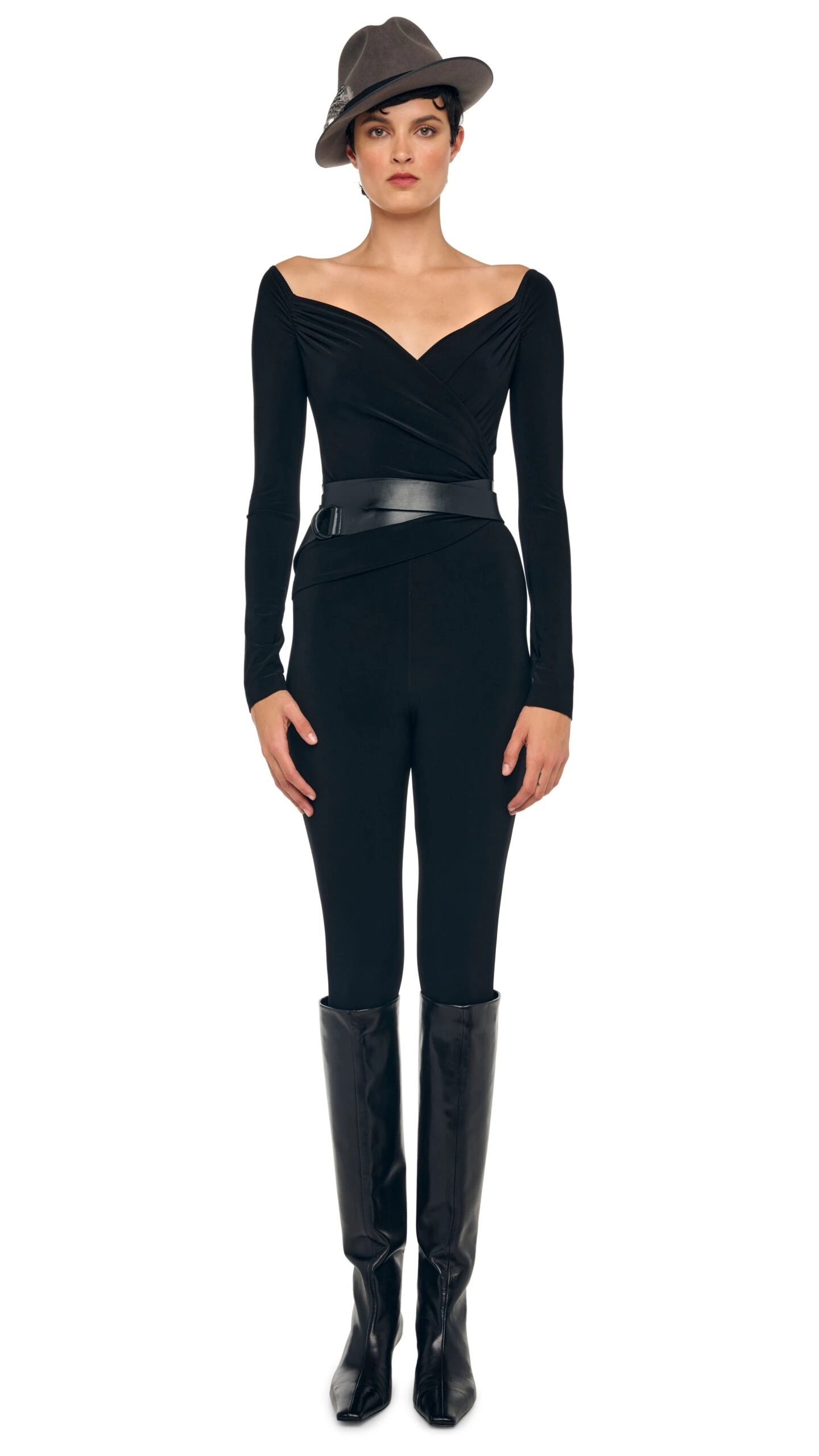 OFF SHOULDER SWEETHEART CATSUIT 6 OFF SHOULDER SWEETHEART CATSUIT - Image 6