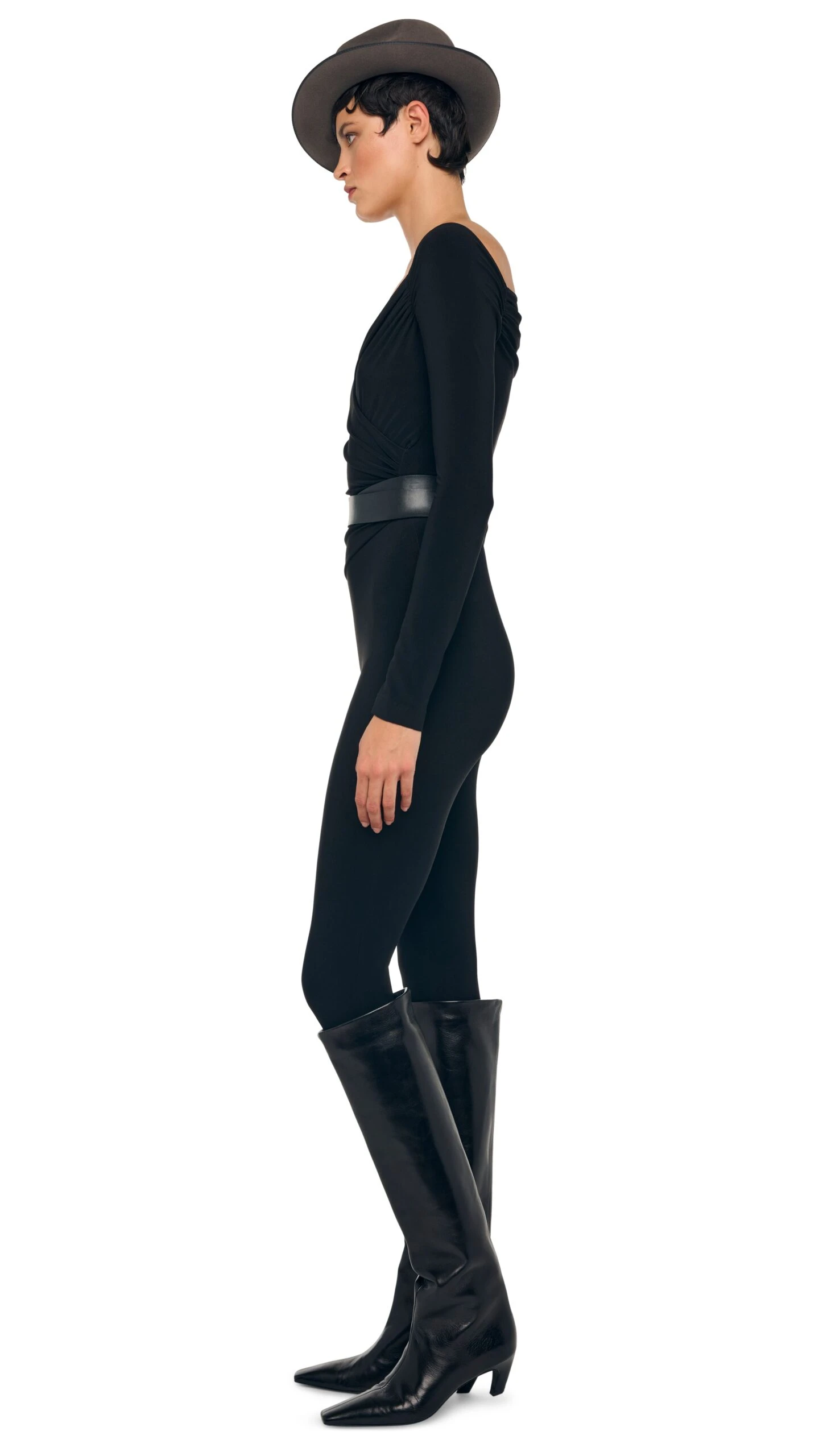 OFF SHOULDER SWEETHEART CATSUIT 2 OFF SHOULDER SWEETHEART CATSUIT - Image 2