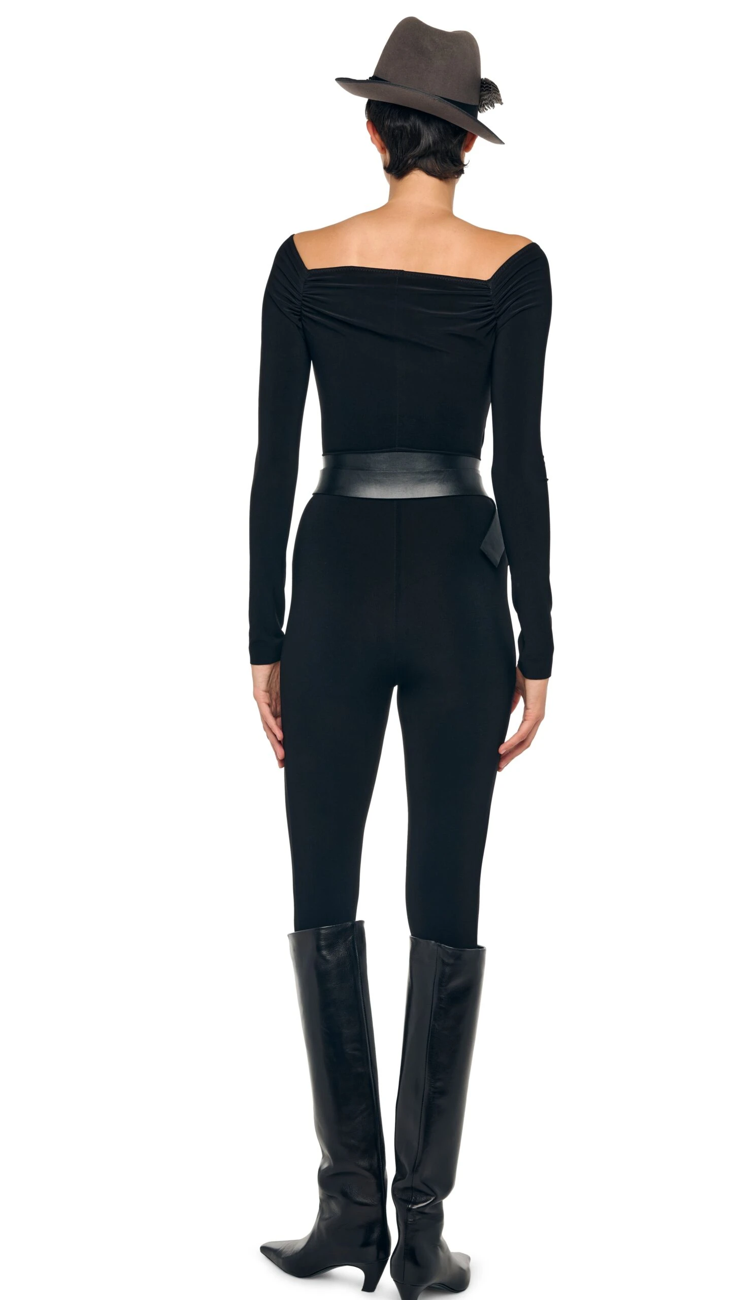 OFF SHOULDER SWEETHEART CATSUIT 3 OFF SHOULDER SWEETHEART CATSUIT - Image 3