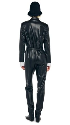 EASY FIT SINGLE BREASTED TAPERED LEG JUMPSUIT -Norma Kamali 1 29 25f25nk03459