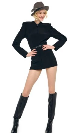 LS V NECK ZIP FRONT JACKET 10 LS V NECK ZIP FRONT JACKET -Norma Kamali 1 29 25f25nk04471