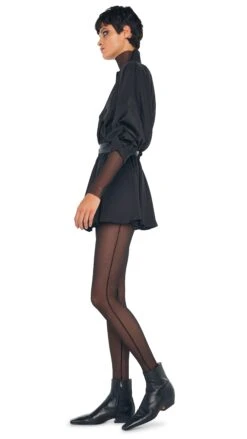 SUPER OS BF NK SHIRT FLARED MINI DRESS -Norma Kamali 1 30 24nk03895