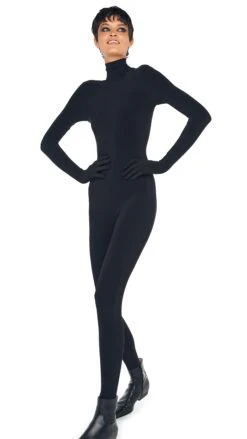 TURTLE CATSUIT WITH FOOTIE -Norma Kamali 1 30 24nk04327