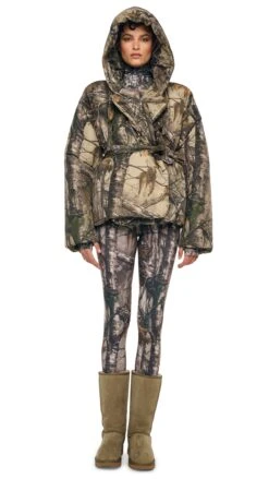 HOODED SLEEPING BAG JACKET W/ DRAWSTRINGS 9 HOODED SLEEPING BAG JACKET W/ DRAWSTRINGS -Norma Kamali 1 3025f25nk05987