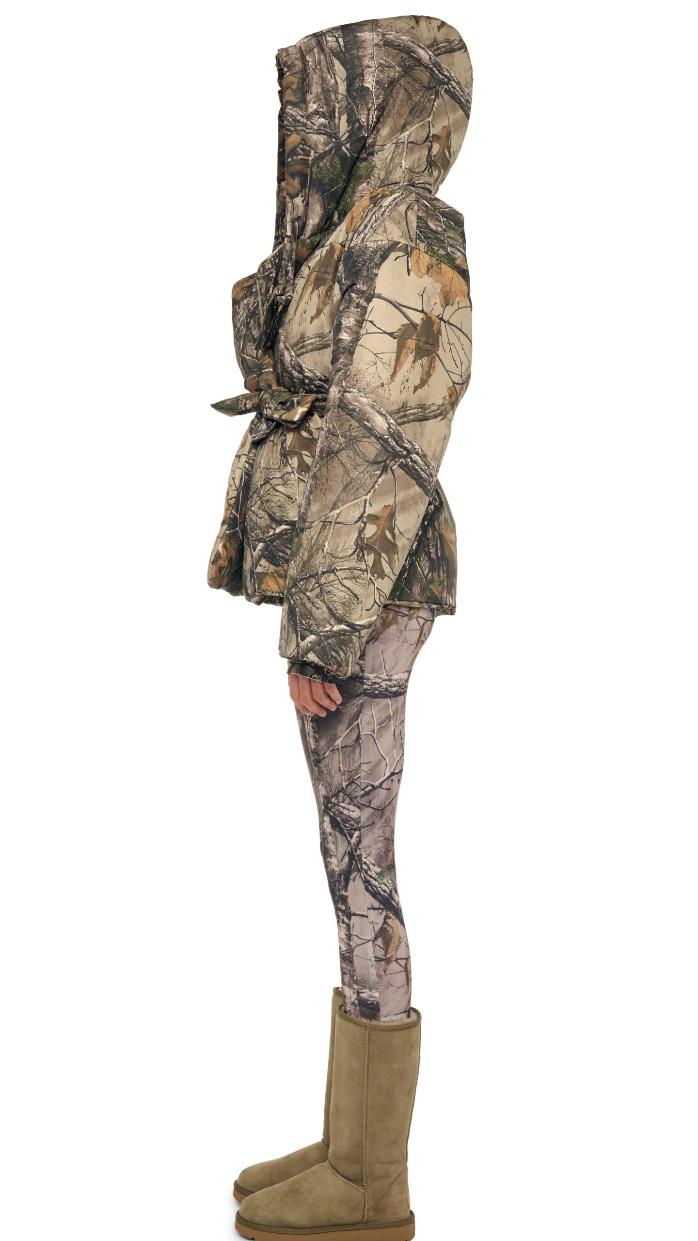 HOODED SLEEPING BAG JACKET W/ DRAWSTRINGS 2 HOODED SLEEPING BAG JACKET W/ DRAWSTRINGS - Image 2