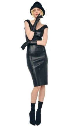 GRACE PENCIL DRESS BELOW KNEE -Norma Kamali 1 3025f25nk06374