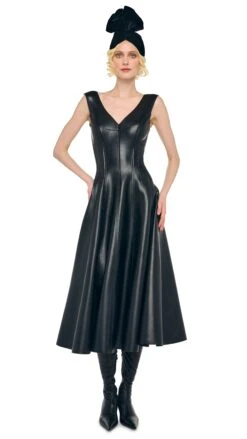 GRACE DRESS TO MIDCALF -Norma Kamali 1 3025f25nk07056