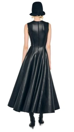 SLEEVELESS LONG GRACE DRESS 9 SLEEVELESS LONG GRACE DRESS -Norma Kamali 1 3025f25nk07230