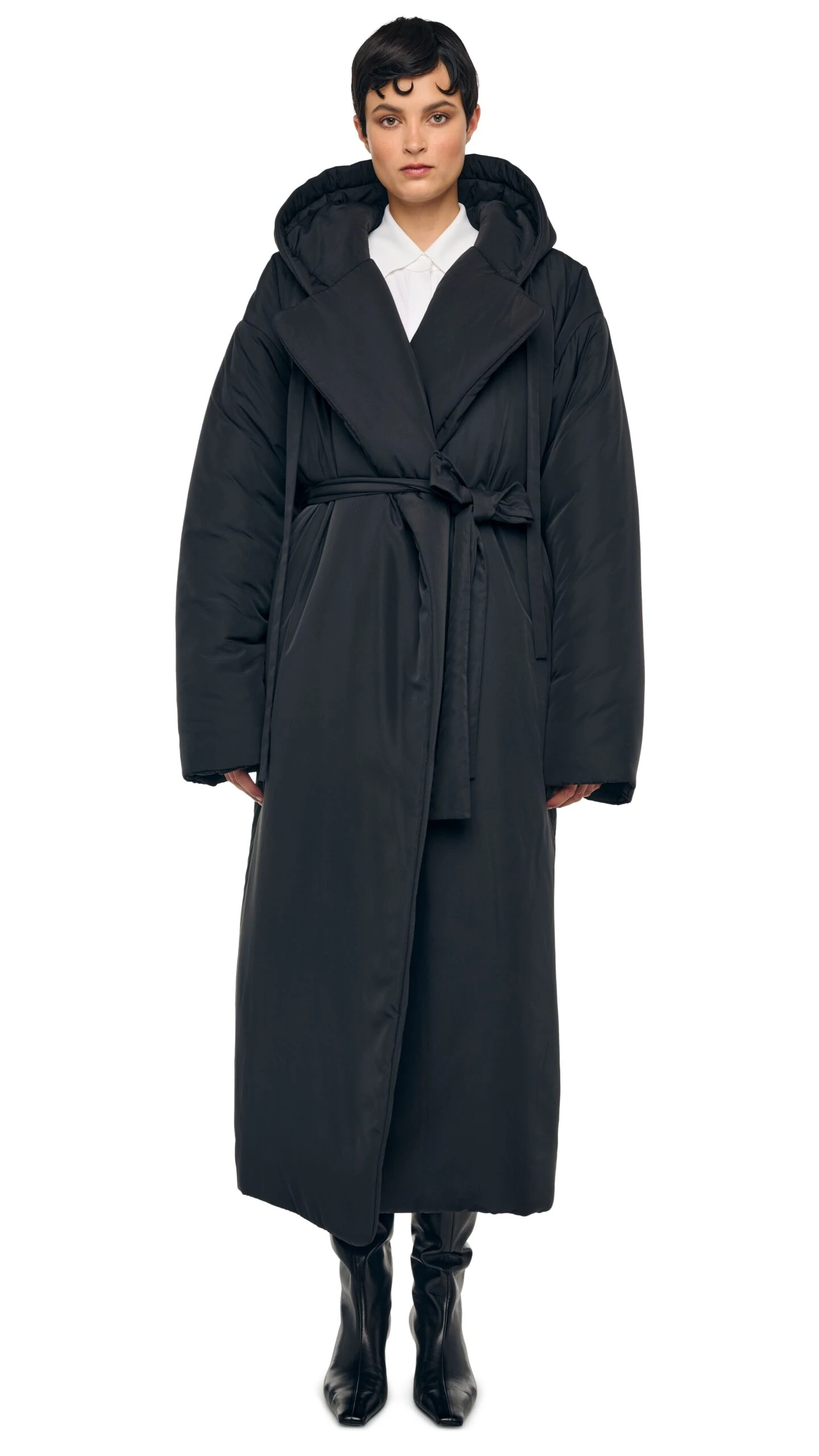 HOODED SLEEPING BAG COAT LONG 1 HOODED SLEEPING BAG COAT LONG