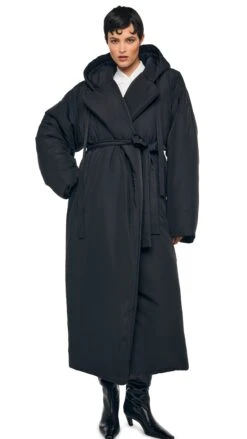 HOODED SLEEPING BAG COAT LONG 12 HOODED SLEEPING BAG COAT LONG -Norma Kamali 1 3025f25nk07284