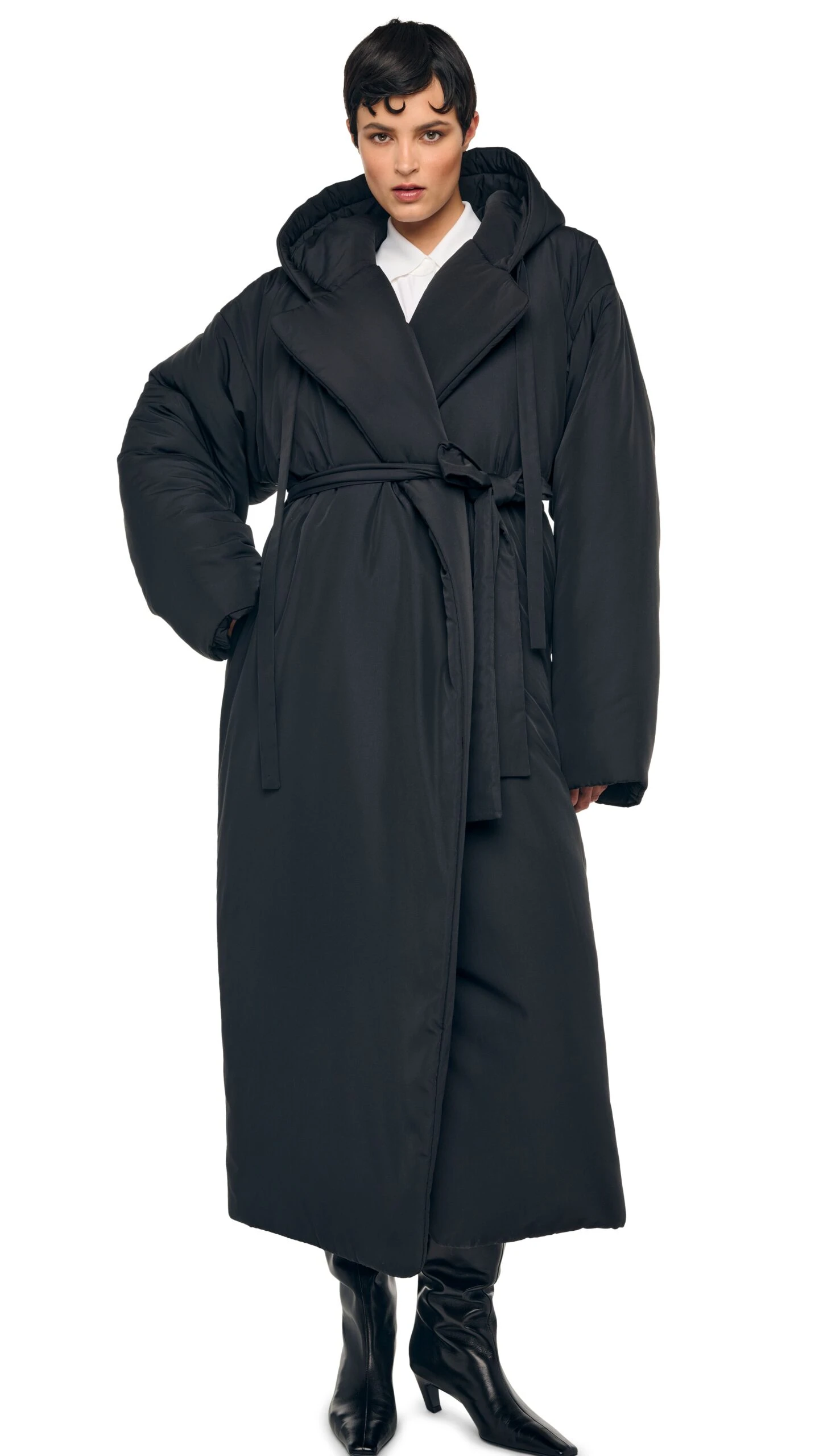 HOODED SLEEPING BAG COAT LONG 5 HOODED SLEEPING BAG COAT LONG - Image 5