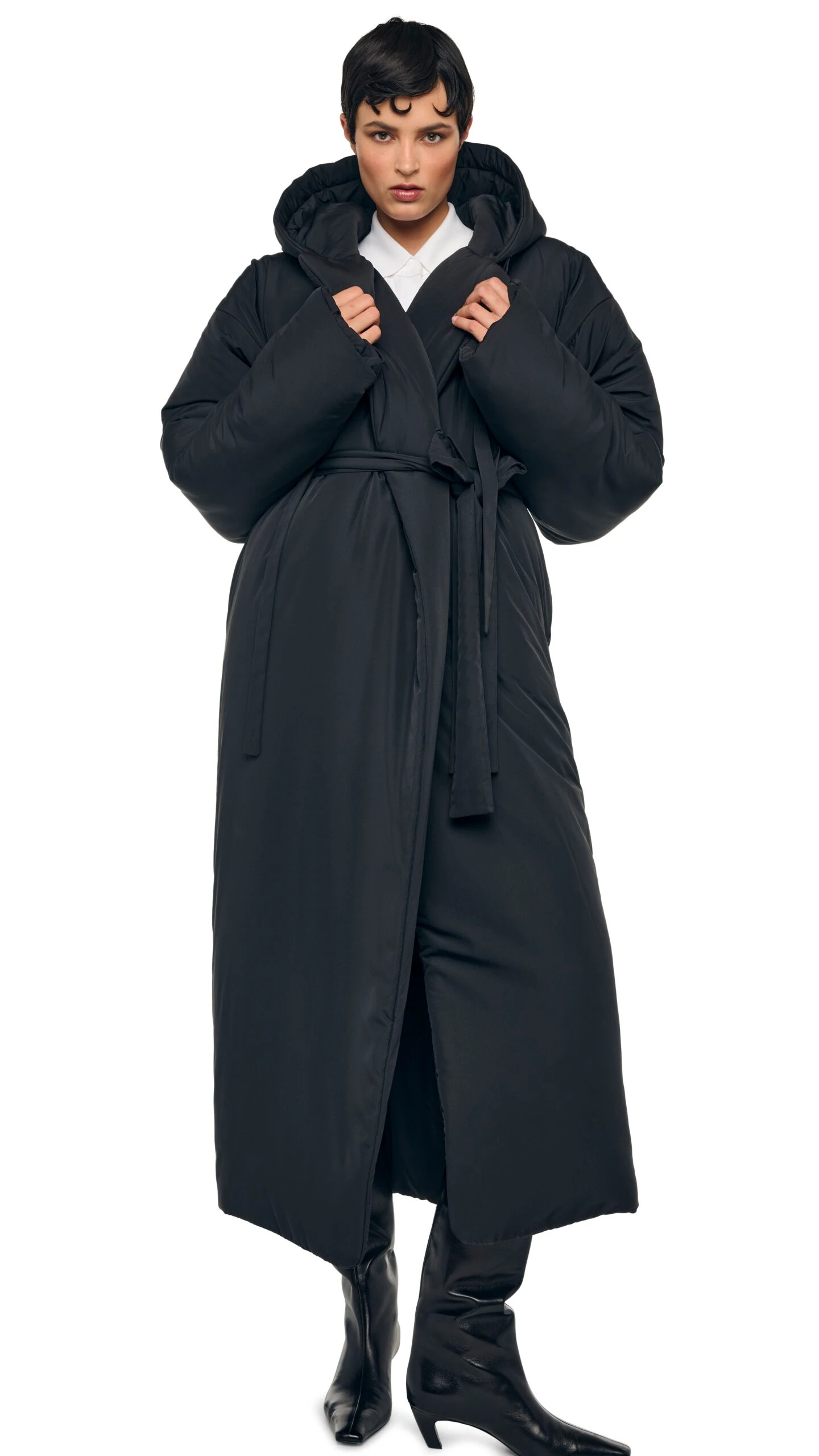 HOODED SLEEPING BAG COAT LONG 6 HOODED SLEEPING BAG COAT LONG - Image 6