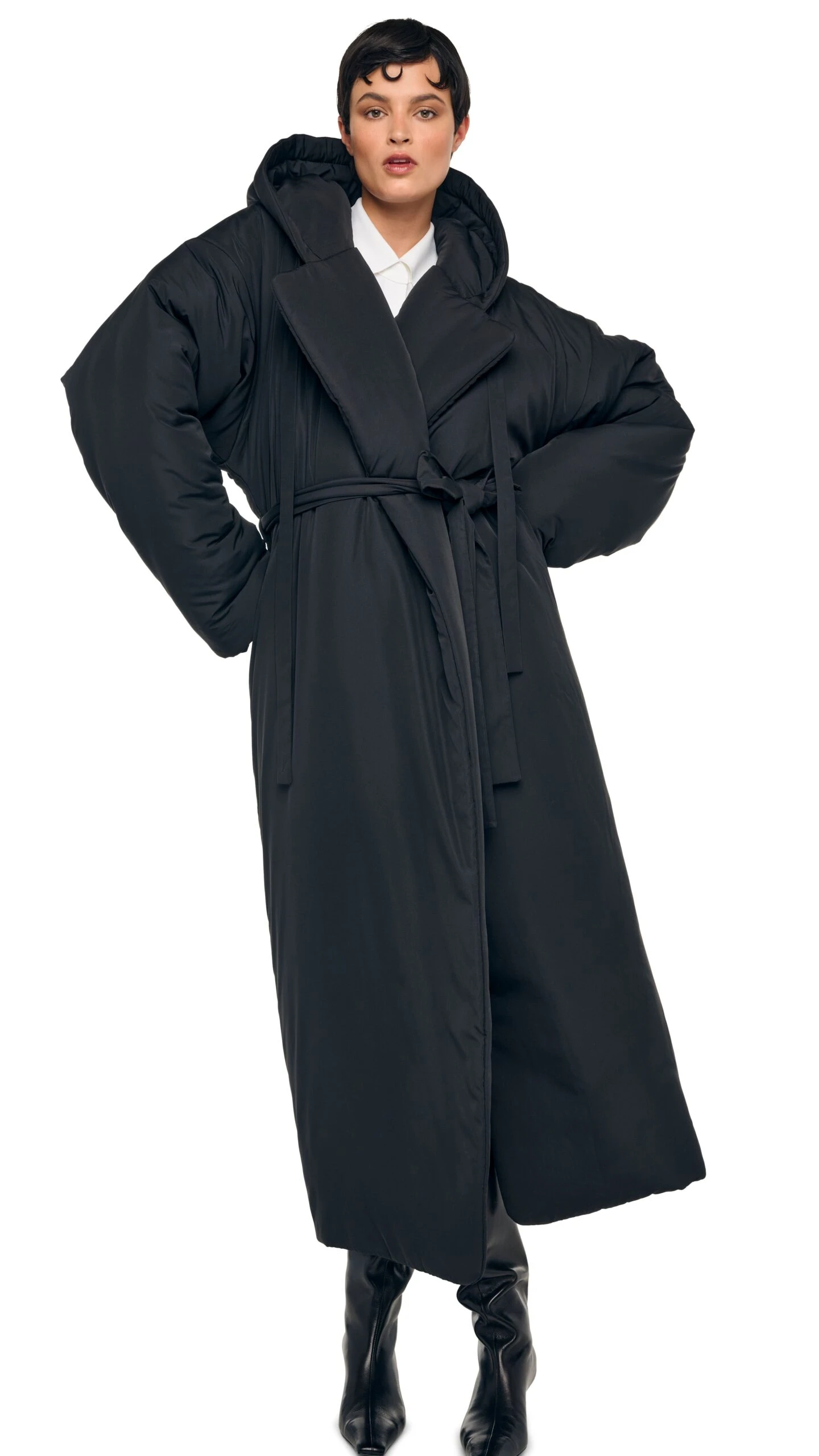 HOODED SLEEPING BAG COAT LONG 7 HOODED SLEEPING BAG COAT LONG - Image 7
