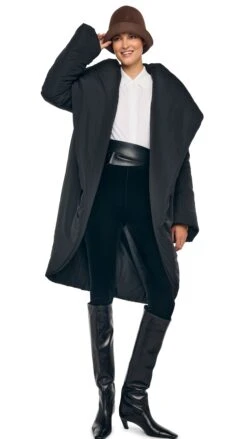 SHAWL COLLAR SLEEPING BAG COAT 10 SHAWL COLLAR SLEEPING BAG COAT -Norma Kamali 1 3025f25nk07370