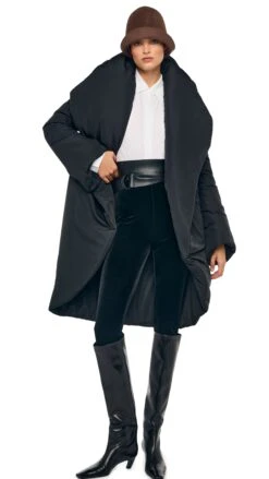 SHAWL COLLAR SLEEPING BAG COAT 11 SHAWL COLLAR SLEEPING BAG COAT -Norma Kamali 1 3025f25nk07386