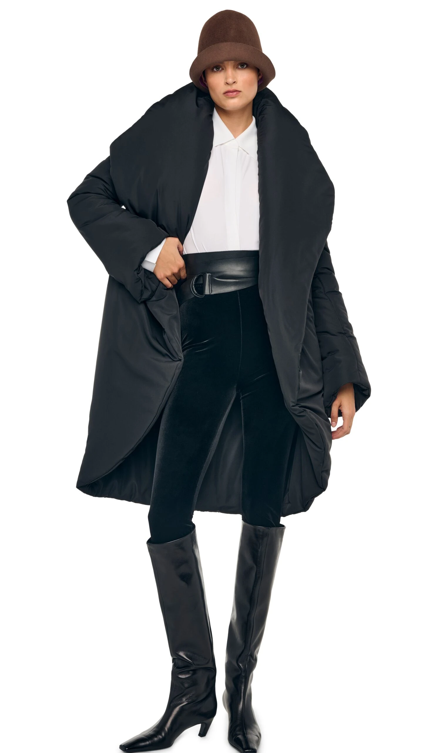 SHAWL COLLAR SLEEPING BAG COAT 5 SHAWL COLLAR SLEEPING BAG COAT - Image 5