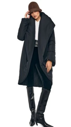 SHAWL COLLAR SLEEPING BAG COAT 12 SHAWL COLLAR SLEEPING BAG COAT -Norma Kamali 1 3025f25nk07404