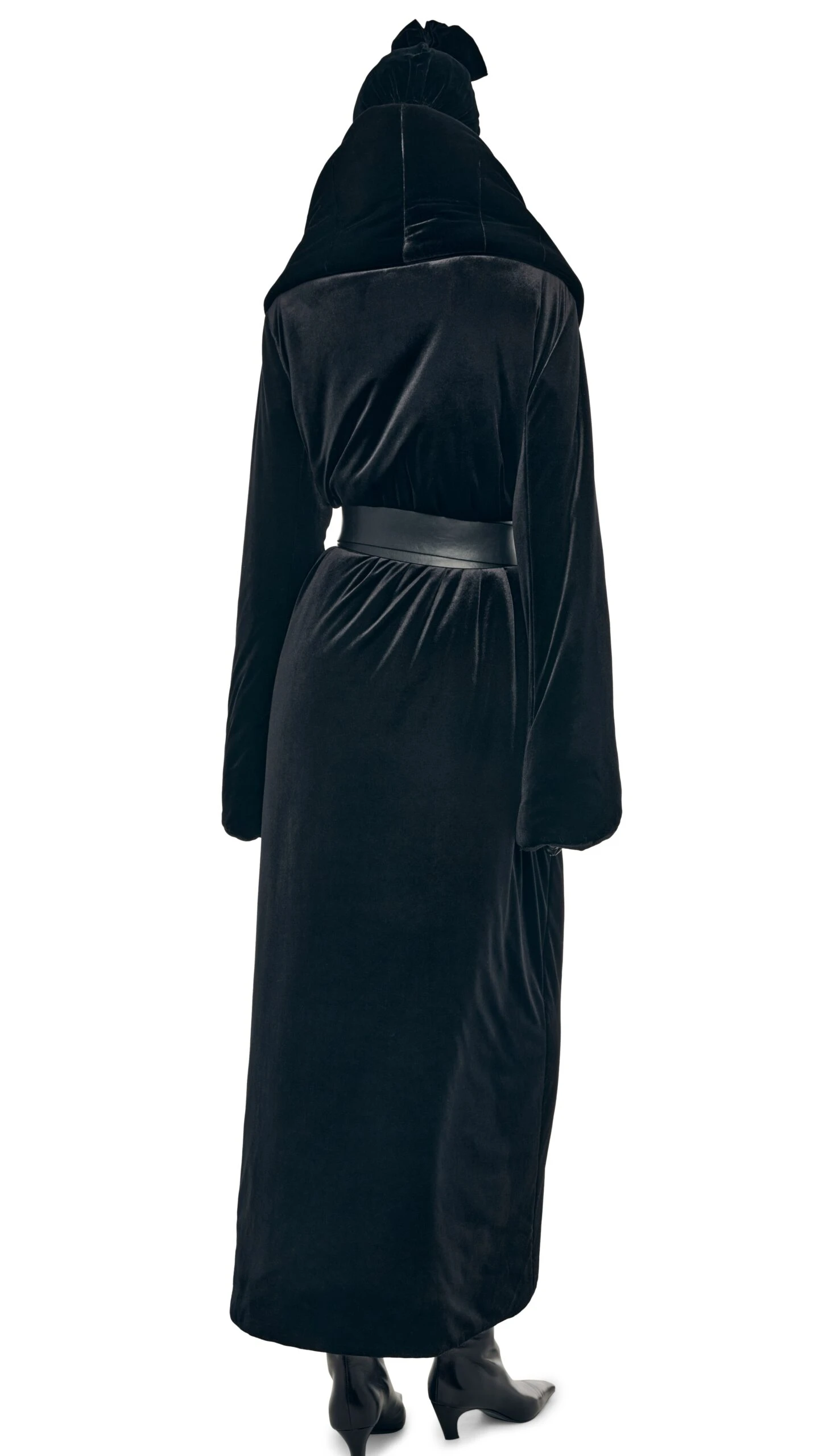 OS SHAWL COLLAR MAXI COAT 3 OS SHAWL COLLAR MAXI COAT - Image 3