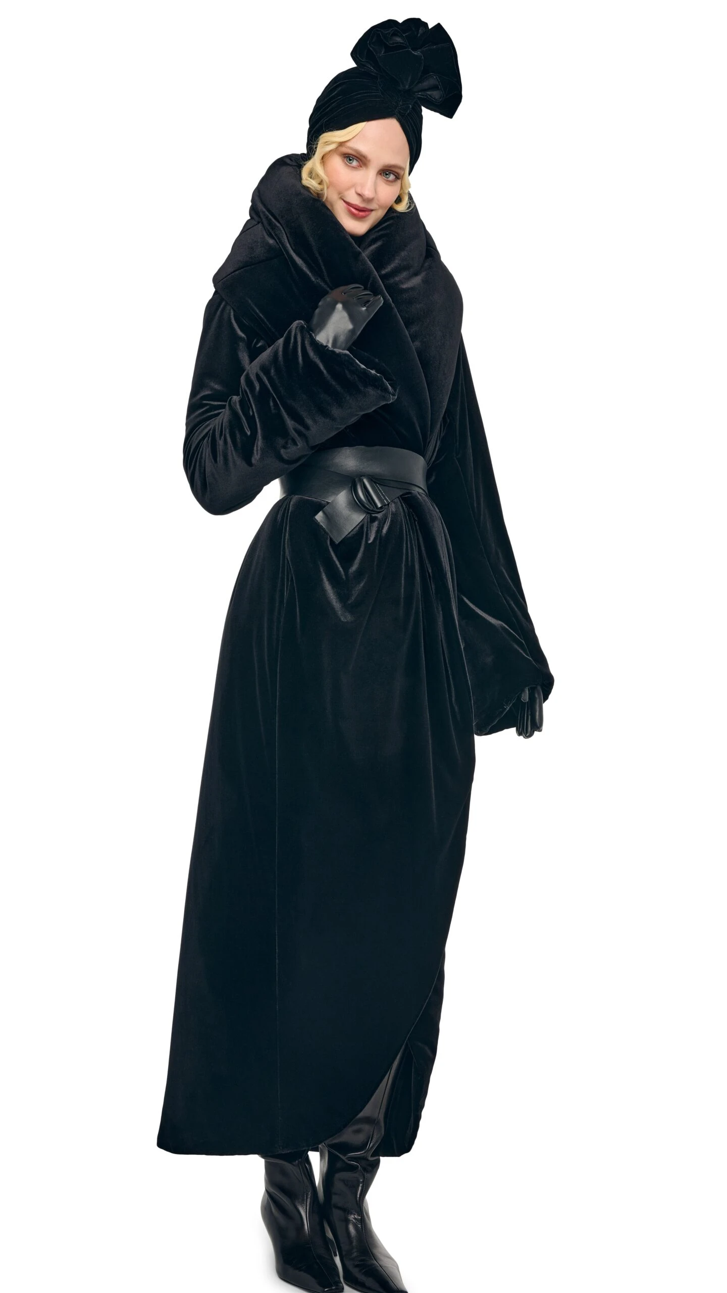 OS SHAWL COLLAR MAXI COAT 5 OS SHAWL COLLAR MAXI COAT - Image 5