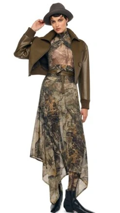 MENS ZIP FRONT CLASSIC CROPPED JACKET -Norma Kamali 1 3025f25nk09439