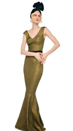 GRACE FISHTAIL GOWN 11 GRACE FISHTAIL GOWN -Norma Kamali 1 3025f25nk10163