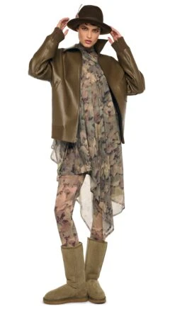 OS MENS CLASSIC ZIP FRONT JACKET -Norma Kamali 1 3025f25nk10322