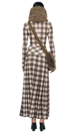 PLEATED LONG SKIRT W/ SLIT 10 PLEATED LONG SKIRT W/ SLIT -Norma Kamali 1 3025f25nk10739 f6a2bca0 e747 4988 899e dde8885a1525