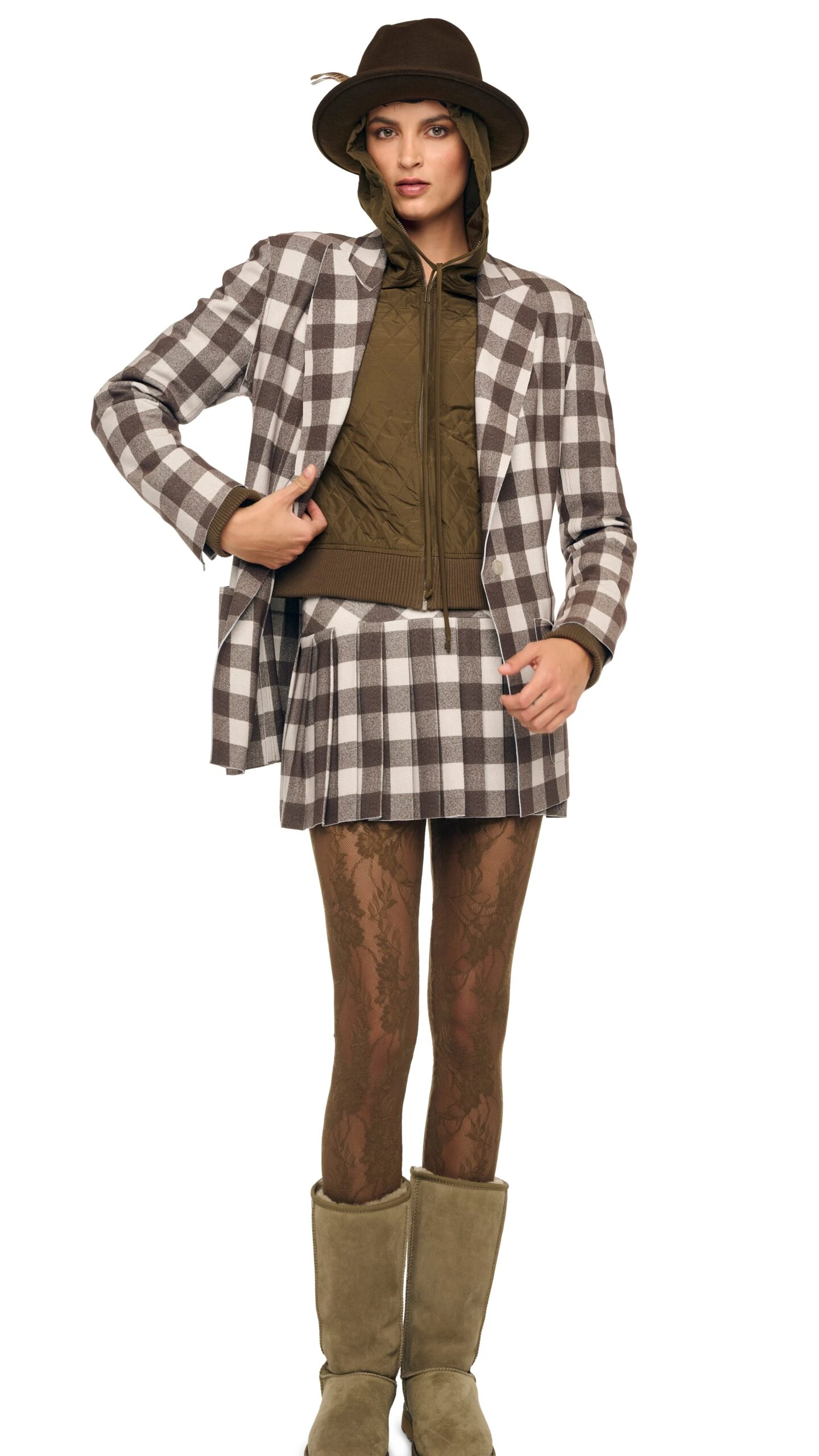 PLEATED MINI SKIRT 1 PLEATED MINI SKIRT