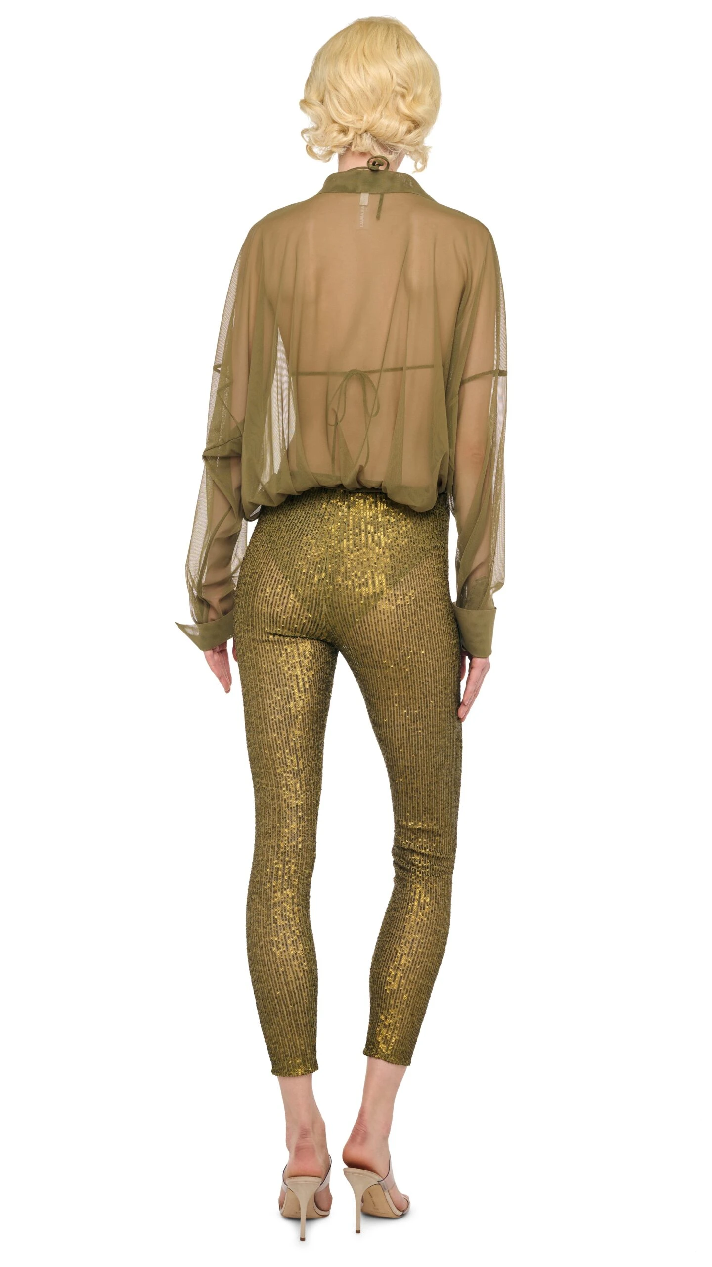 CROPPED LEGGING W/O WAISTBAND 3 CROPPED LEGGING W/O WAISTBAND - Image 3