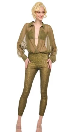 CROPPED LEGGING W/O WAISTBAND