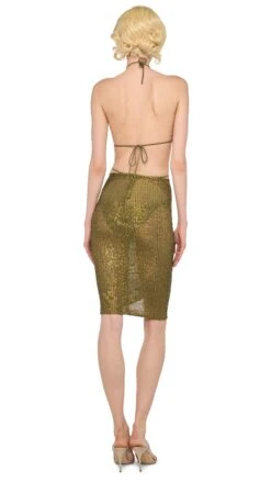 SHIRRED FRONT SKIRT TO KNEE 9 SHIRRED FRONT SKIRT TO KNEE -Norma Kamali 1 3025f25nk11188 e7833cd2 c1ca 4b46 8584 e040aefdf681