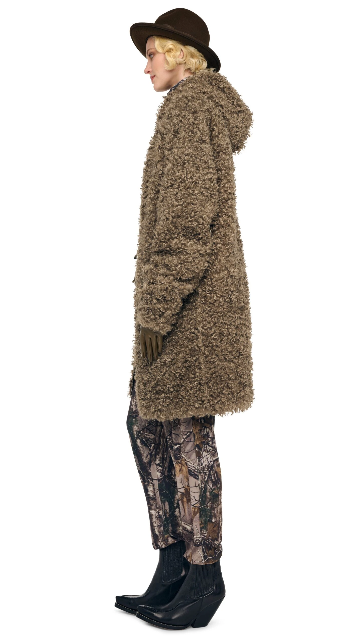 OS RAGLAN SLEEVE ZIP FRONT HOODED JACKET 2 OS RAGLAN SLEEVE ZIP FRONT HOODED JACKET - Image 2