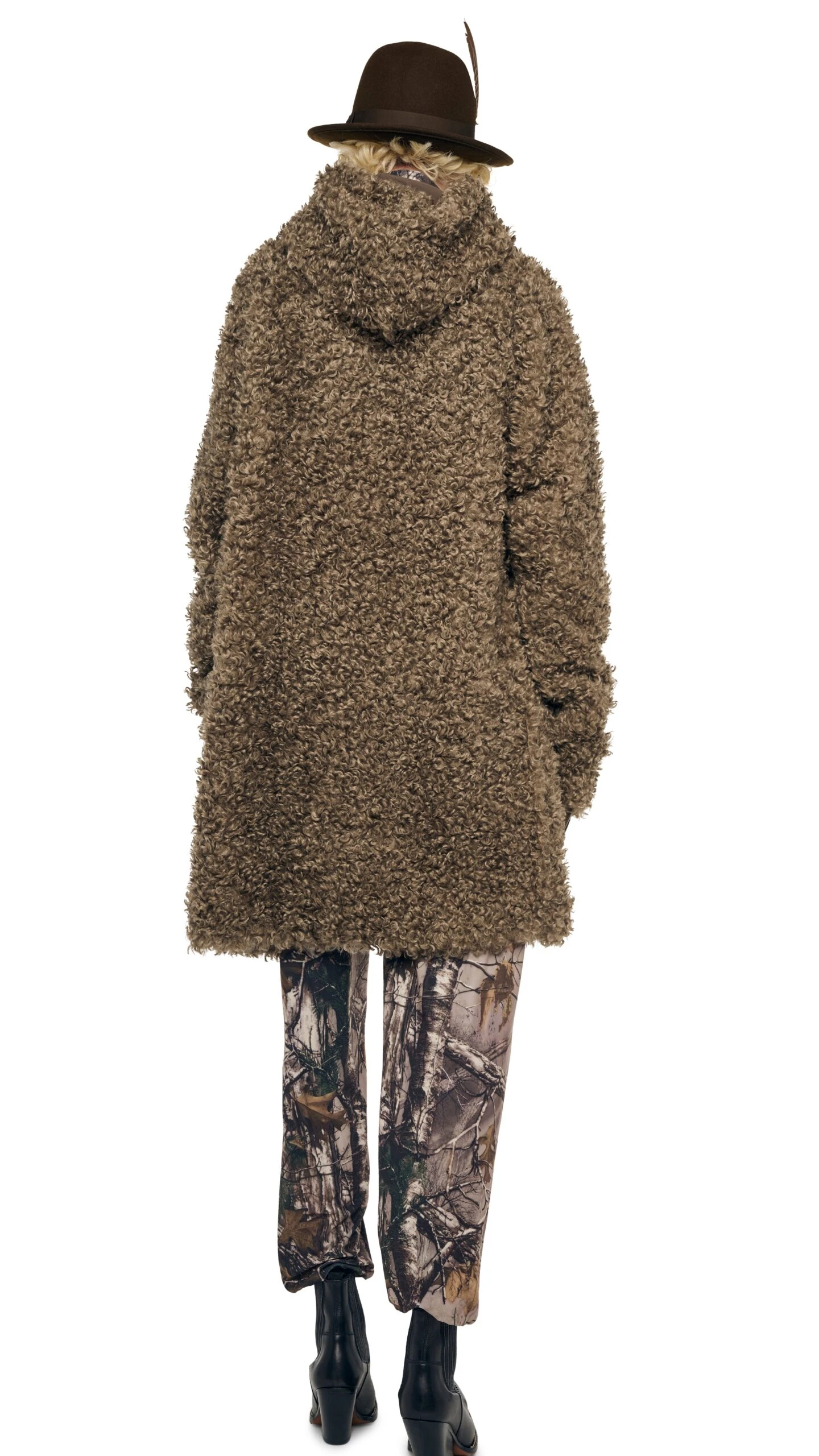 OS RAGLAN SLEEVE ZIP FRONT HOODED JACKET 3 OS RAGLAN SLEEVE ZIP FRONT HOODED JACKET - Image 3