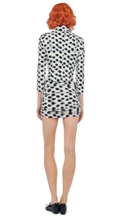 SHIRRED BILL PICKLEBALL SKIRT 11 SHIRRED BILL PICKLEBALL SKIRT -Norma Kamali 11 20 24pf25nk03141