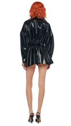 SUPER OS BF NK SHIRT MINI DRESS -Norma Kamali 11 20 24pf25nk07070