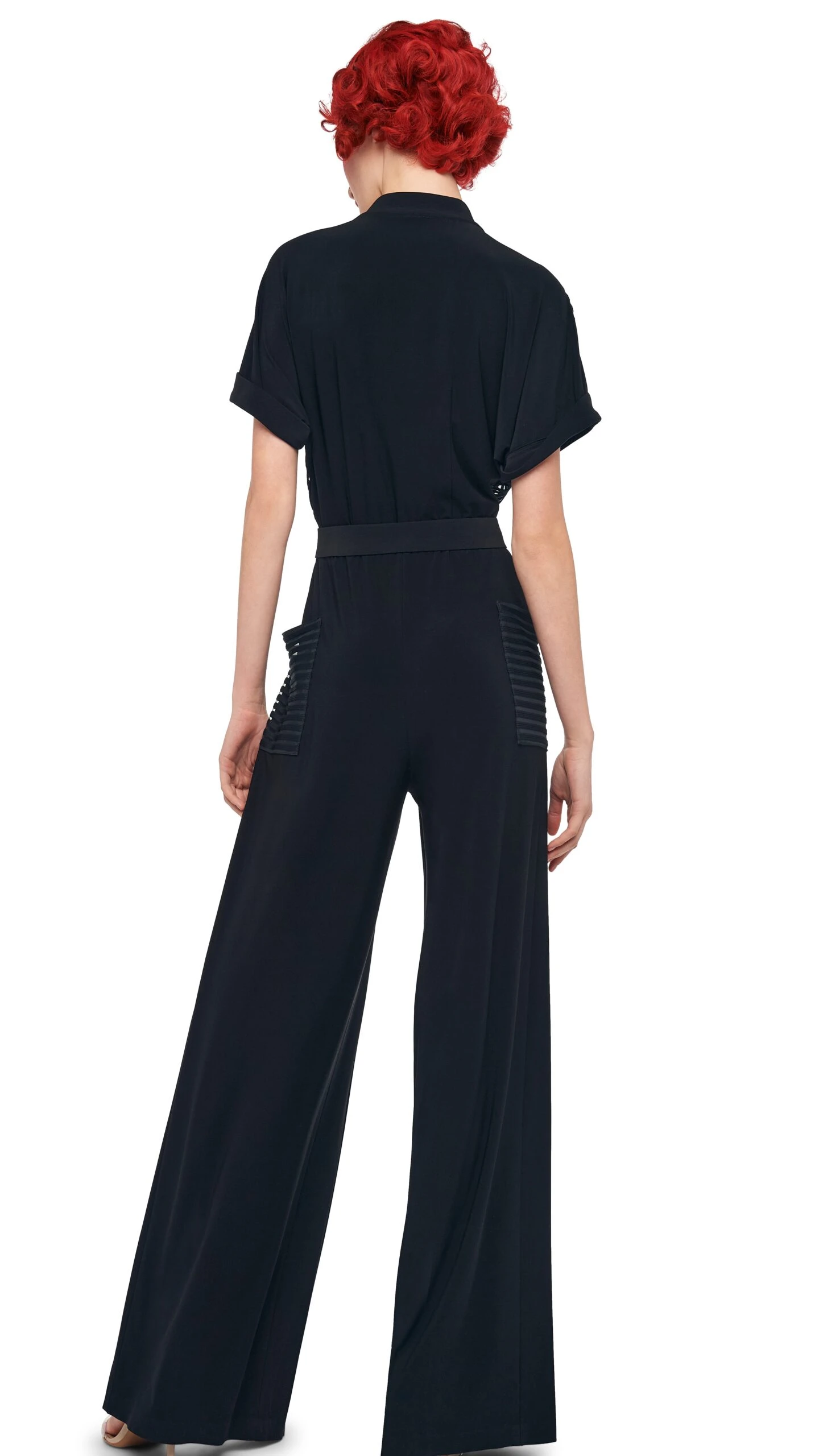 GERALYN SHORT SLEEVE JUMPSUIT 3 GERALYN SHORT SLEEVE JUMPSUIT - Image 3