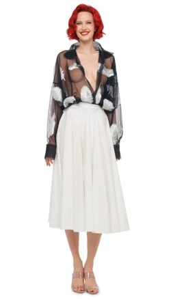 SUPER OVERSIZED BOYFRIEND NK SHIRT BODYSUIT