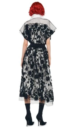 SUPER OS SLEEVELESS BF MIDCALF DRESS 16 SUPER OS SLEEVELESS BF MIDCALF DRESS -Norma Kamali 11 21 24pf25nk09771